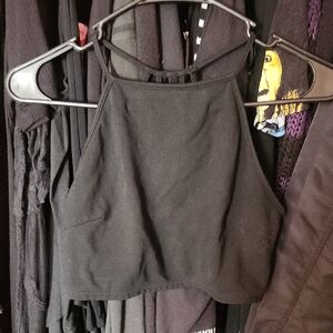 🖤black halter neck top